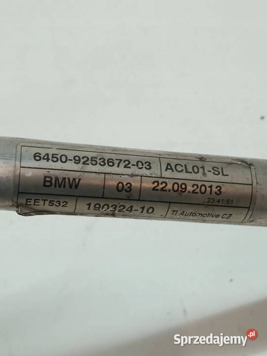 PRZEWÓD KLIMATYZACJI Bmw X6 I 20092014 E71 Rok produkcji 2013 Przewody klimatyzacji
