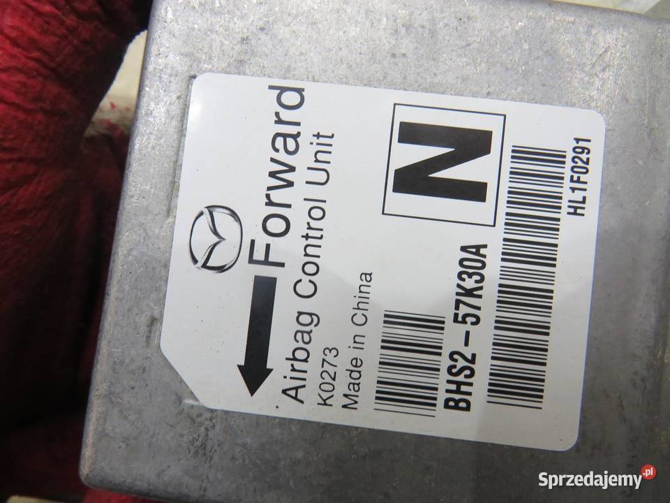 SENSOR PODUSZEK AIRBAG OK MAZDA 3 BM BHS257K30A