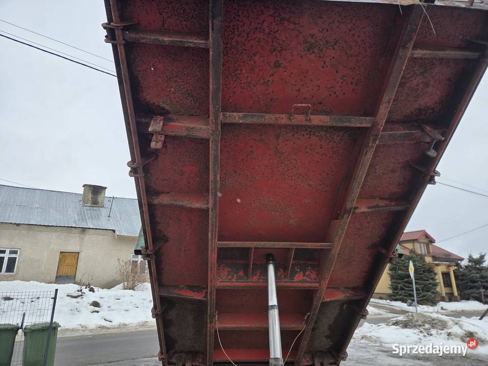 Przyczepa jednoosiowa wywrotka nieuszkodzony