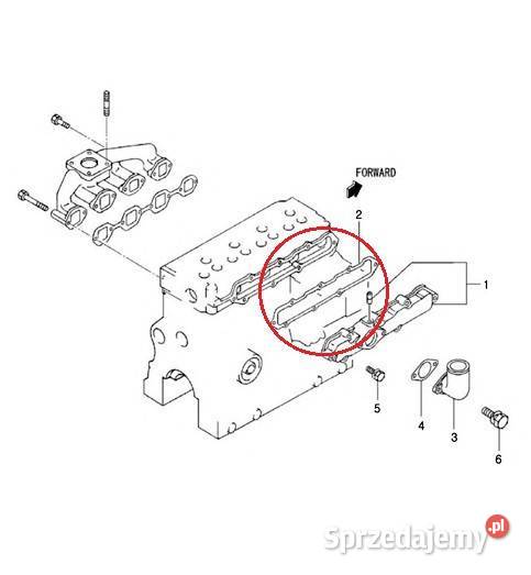 Uszczelka kolektora LS i28 LS R28i 31A3005600 Rolnictwo Tajęcina