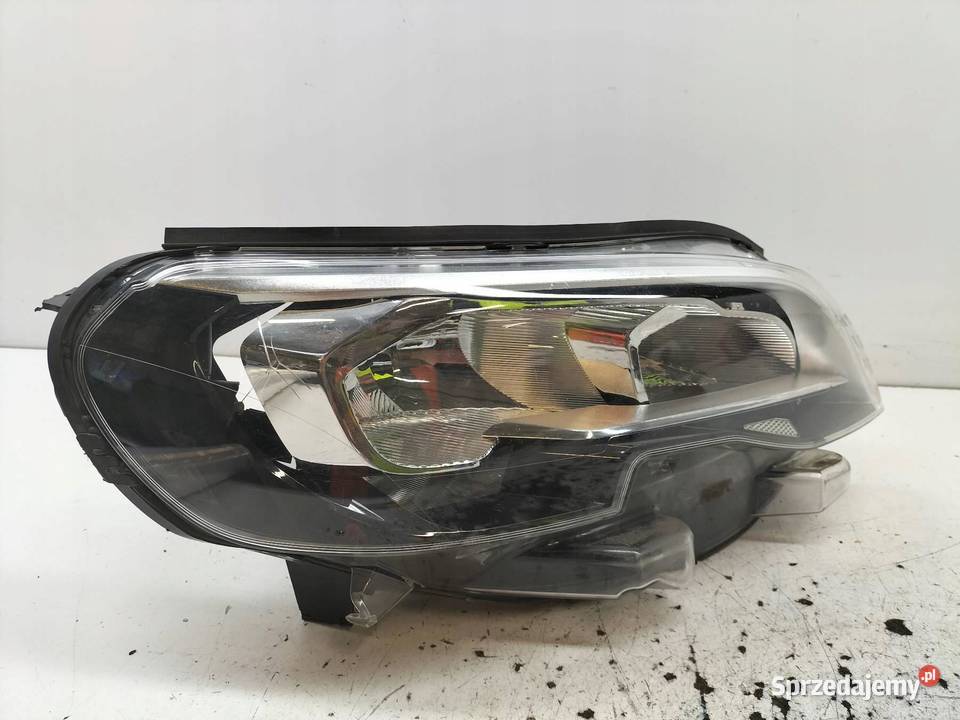 LAMPA PRZÓD PRAWA USZKODZONA 9808572580 Peugeot świętokrzyskie
