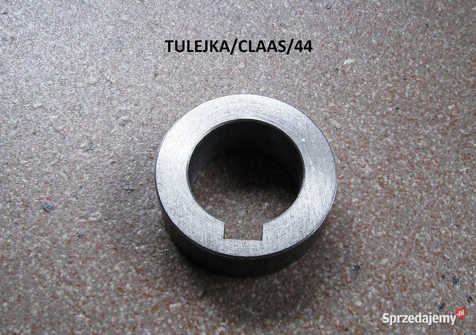 Tulejka na wałek podajnika z klinem do prasy Czekanów