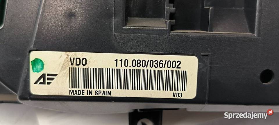 LICZNIK ZEGAR FORD GALAXY 7M5920800C Lipno