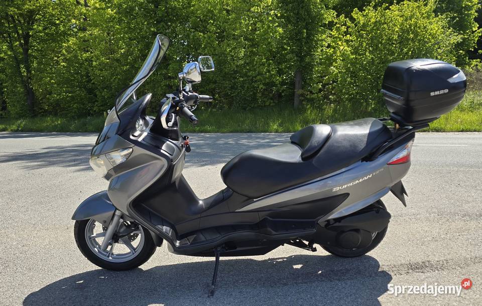 Suzuki Burgman 125 Wtrysk Kufer Kask Szyba Nowe 40000km warmińsko-mazurskie