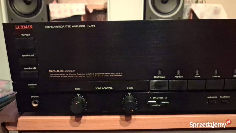 Luxman LV122 wzmacniacz Wzmacniacze i pokrewne Mielec sprzedam