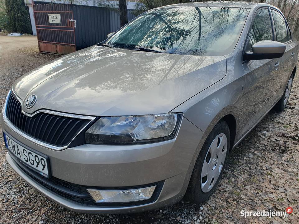 SKODĘ RAPID 12 TSI 2015 147 Krajowy Oryginał benzyna śląskie Katowice