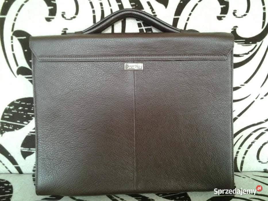 Gino Rossi teczka z naturalnej skóry unisex Gliwice