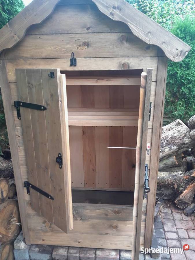 Wedzarka Wędzarnie drewniane duza Wąchock