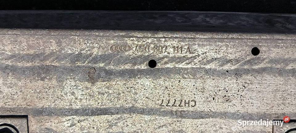 BELKA ZDERZAKA PRZÓD AUDI A8 D3 4E0807111A Lipno