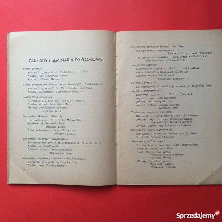 148 Akademia Handlowa 1949 r