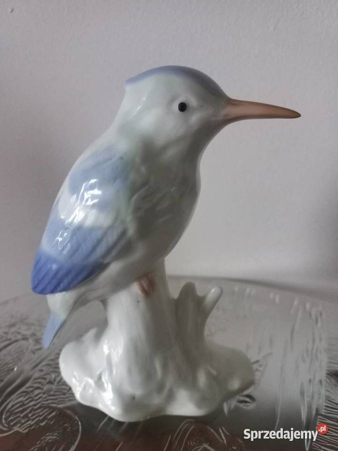 Figurka porcelanowa Zimorodek kujawsko-pomorskie Toruń