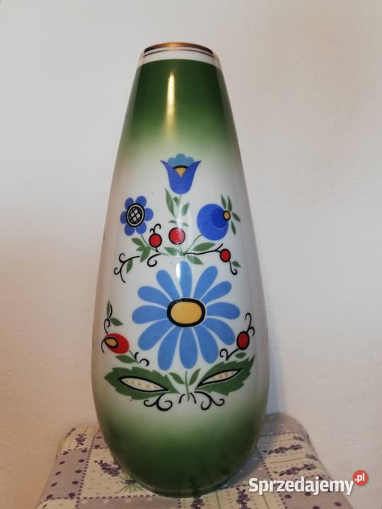 Duży wazon z epoki PRL Vintage lata 70te Warszawa