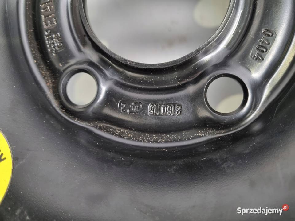 KOŁO DOJAZDOWE Opel Vectra C Astra H dojazdówka lubelskie Chełm sprzedam