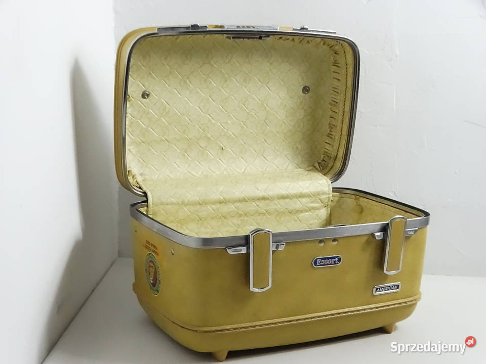 Perełka Vintage Kuferek Kosmetyczka American Biłgoraj sprzedam