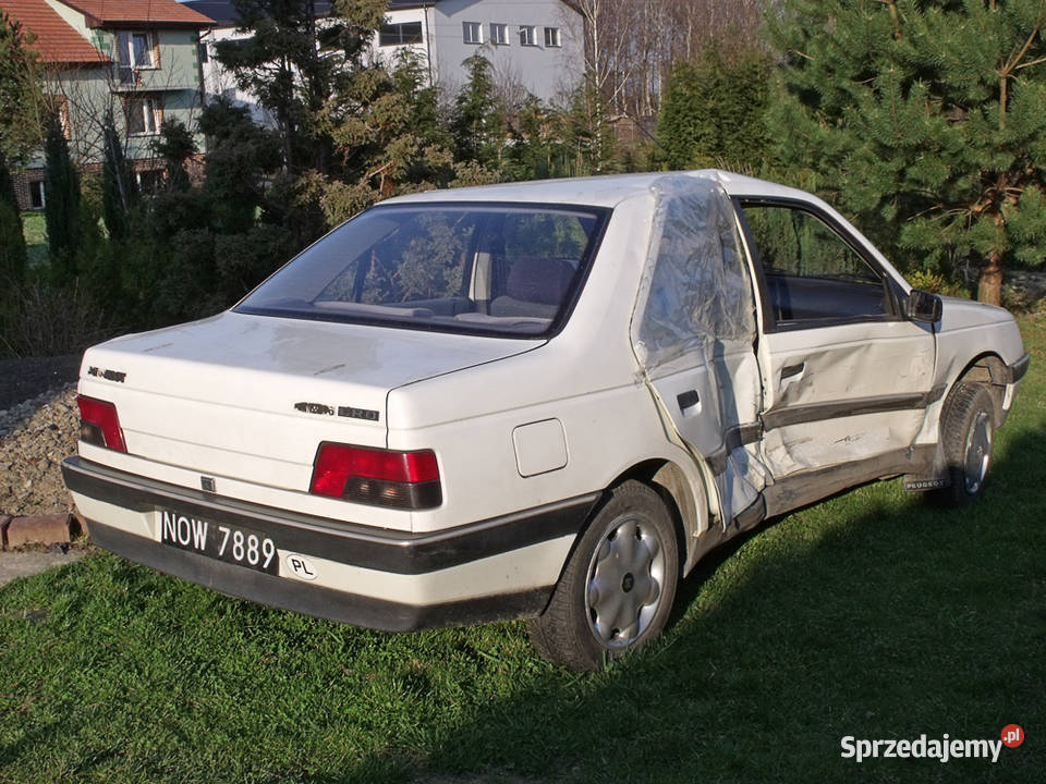 błotnik tylny PEUGEOT 405 19 TD NA CZĘŚCI Kalwaria Zebrzydowska