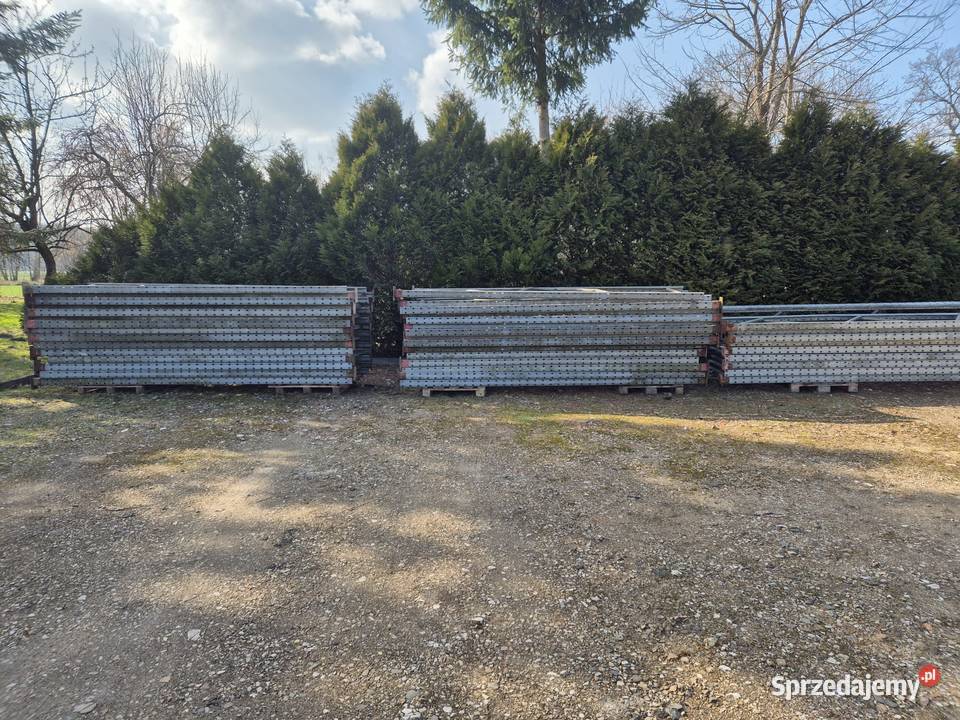 REGAŁ PALETOWY MODUŁOWY magazynowy 1 sekcja RAMA Przysieka