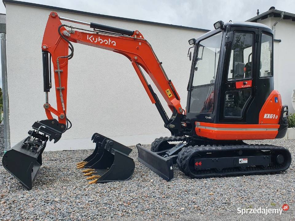 Kubota KX6133 łyżki w zestawie Lublin