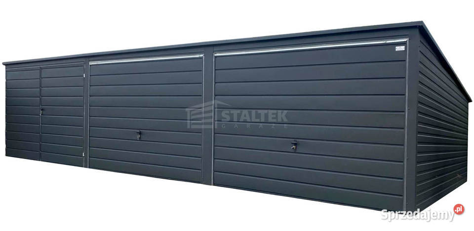 Garaz blaszany 94X5m 2xbrama uchylna brama 47m2 lubelskie