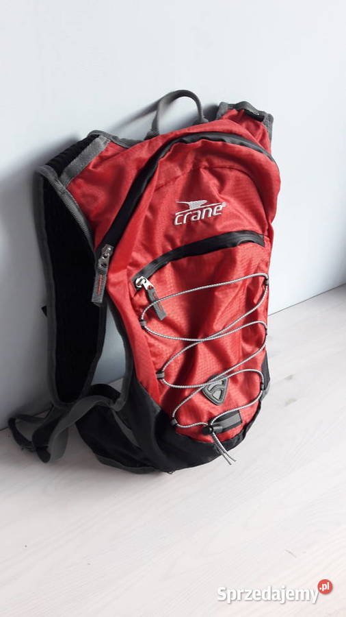 Plecak turystyczny rowerowy Crane czerwony Głuchołazy