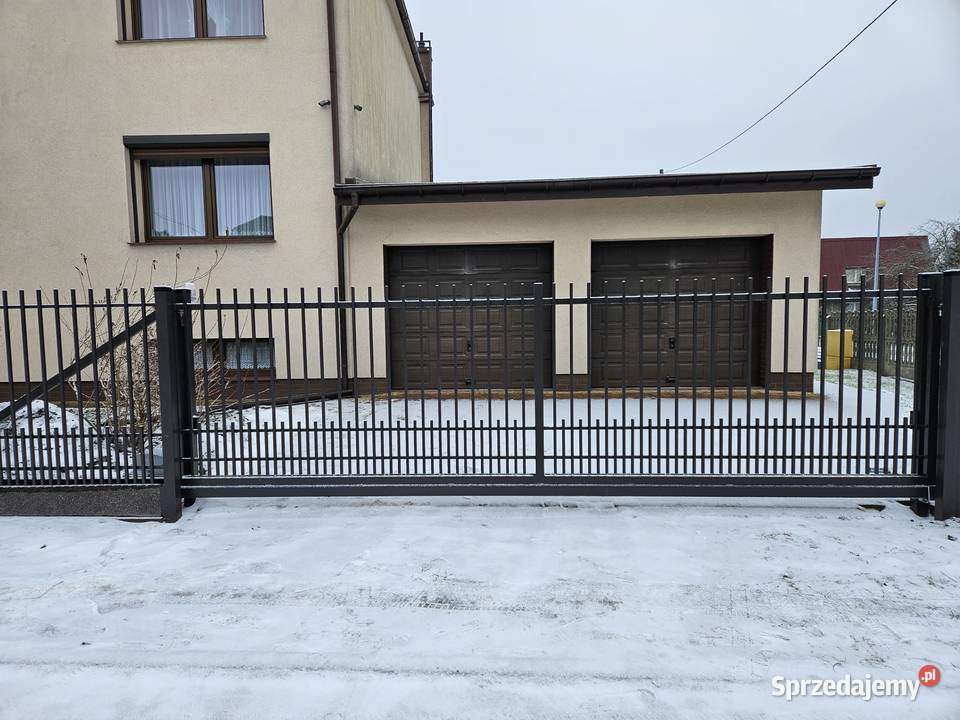 Brama przesuwna 400x150 QUEEN ogrodzenia bramy Ostrów Wielkopolski