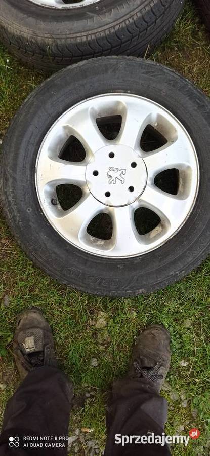 Koła felgi ALU 15 opony 4x108 Dobczyce