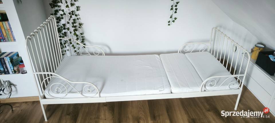 Łóżko REGULOWANE Ikea Minnen komplet TANIO ok Cisie