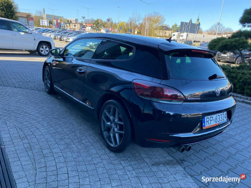 Volkswagen Scirocco LPG xenon manual navi czarny Żory sprzedam
