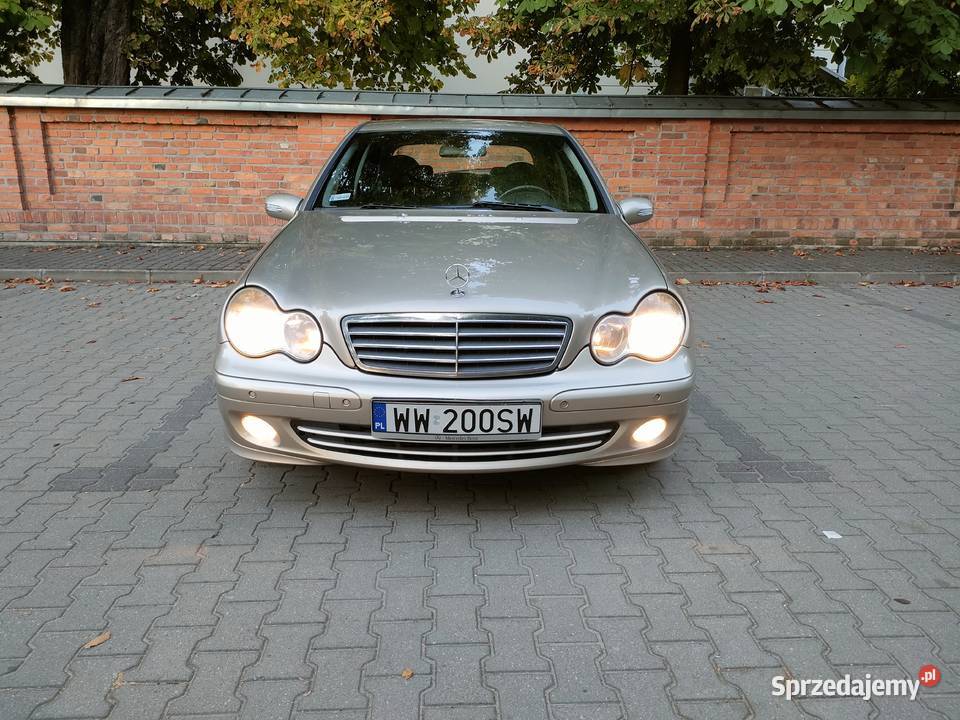 MercedesBenz klasa C 2005 sedan 18 kompressor Warszawa sprzedam
