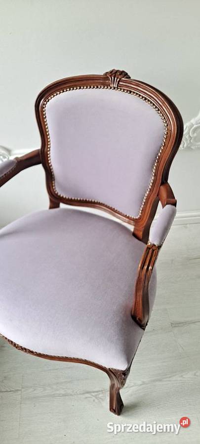 Stylowy fotel krzesło Ludwik Ludwikowski Szczecin