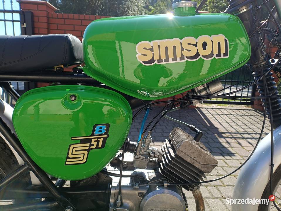 Simson S51 1989r zarejestrowany Sieradz sprzedam