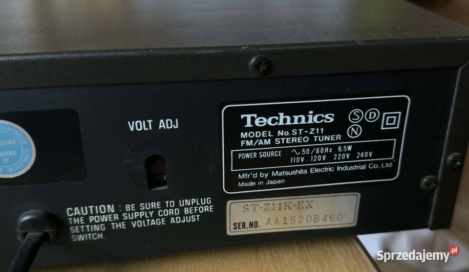 Technics FMAM Stereo Tuner STZ11 Bukowina Tatrzańska sprzedam
