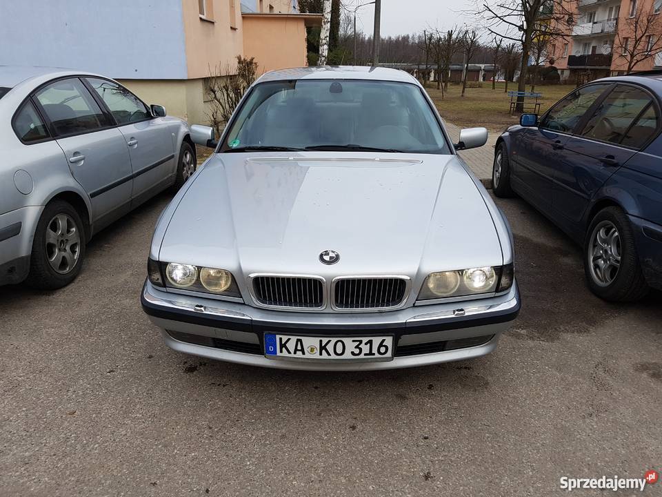 Bmw e38 735i v8 manual opłacona Nasielsk Sprzedajemy.pl