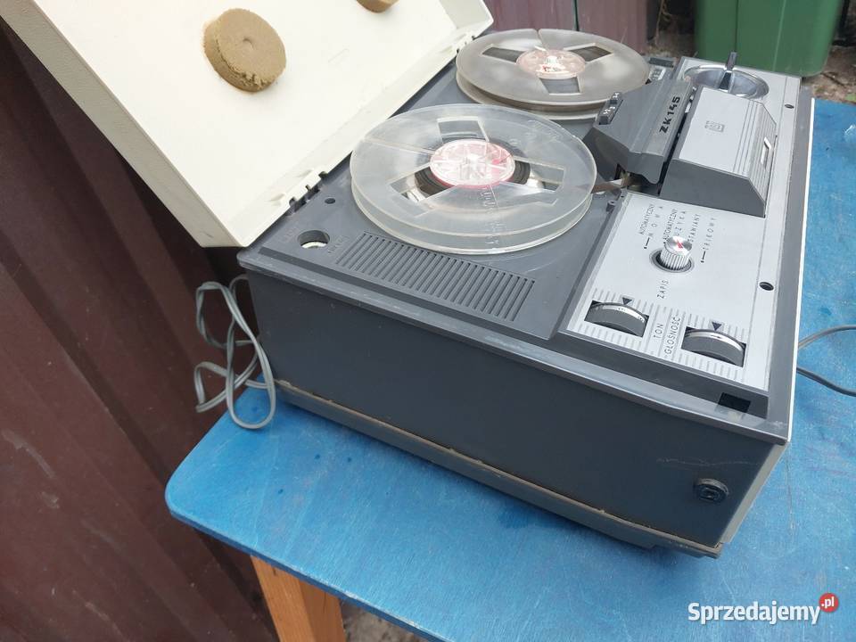 Radio magnetofon szpulowy UNITRA model ZK 145 Wąwolnica