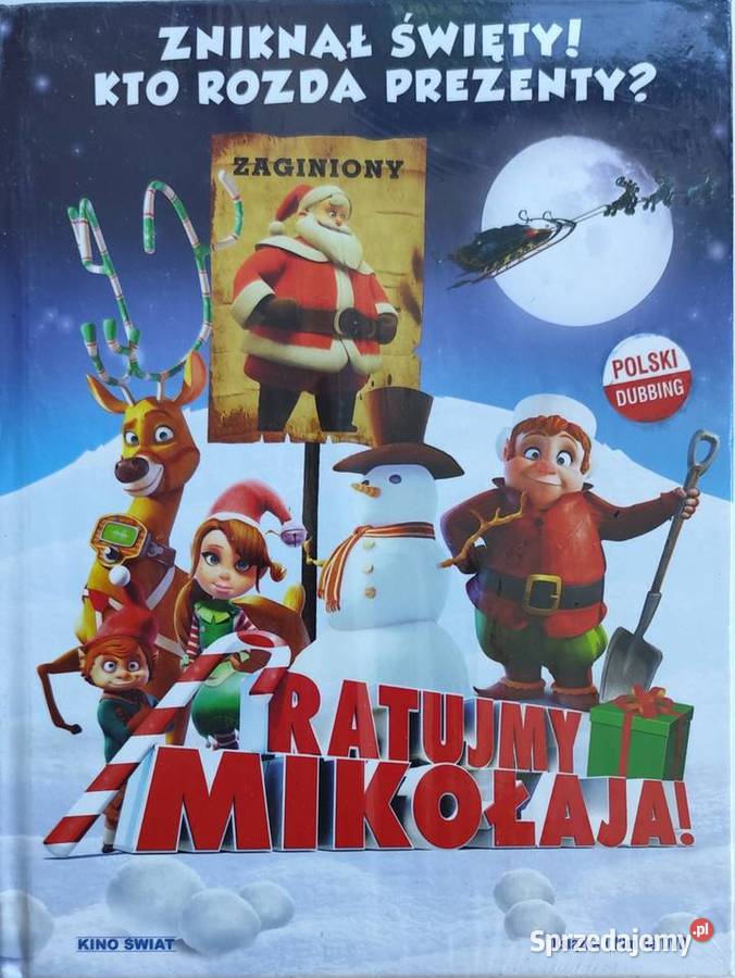RATUJMY MIKOŁAJA DVD Boże Narodzenie święt Kultura i Rozrywka Warszawa