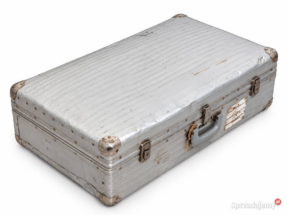 Kultowa Walizka Aluminiowa RIMOWA Vintage Duży łódzkie Poddębice