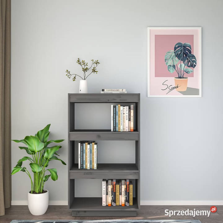 Regał na książkiprzegroda szary 60x35x103 Warszawa