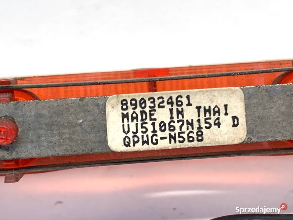 LAMPA STOP MERCEDES W169 89032461 Hatchback 0412 Światła stop