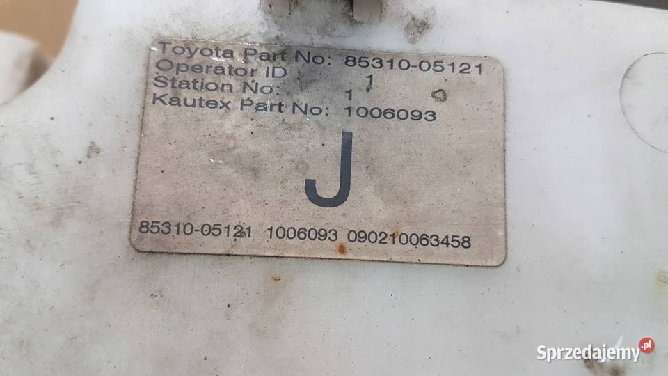 ZBIORNICZEK SPRYSKIWACZY AVENSIS T27 8531005121 Zbiorniki płynu do spryskiwaczy Międzychód