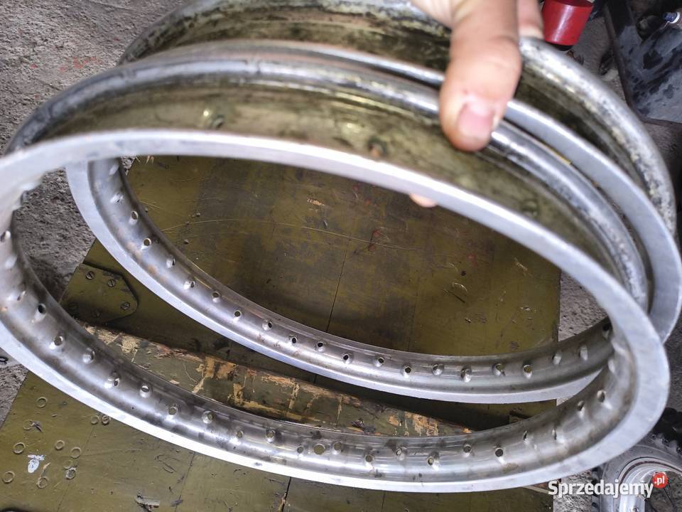 obręcze kół aluminium ddr Simson s51 Drezdenko