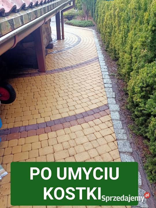 Mycie czyszczenie kostki brukowej Mycie elewacji i prace wysokościowe Skierniewice