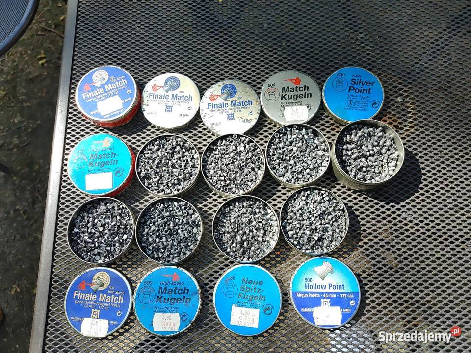 Śrut 45mm HN x 10 Oryg match hollow silver spitz mazowieckie Kobyłka