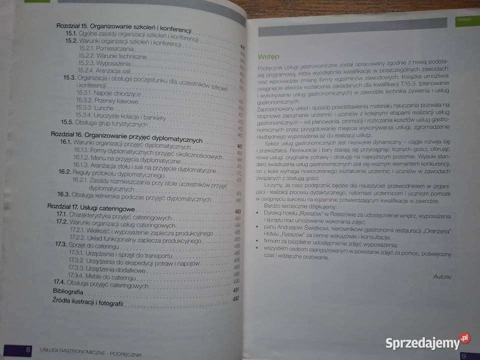 Usługi gastronomiczne Renata Szajna Danuta sprzedam