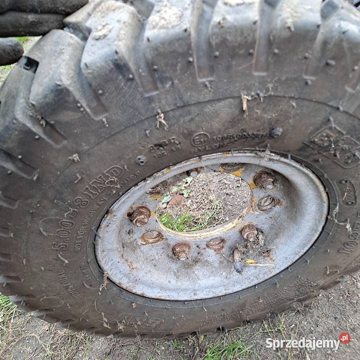 Koła pompowane 500 8 rak wozek lubuskie Wschowa sprzedam