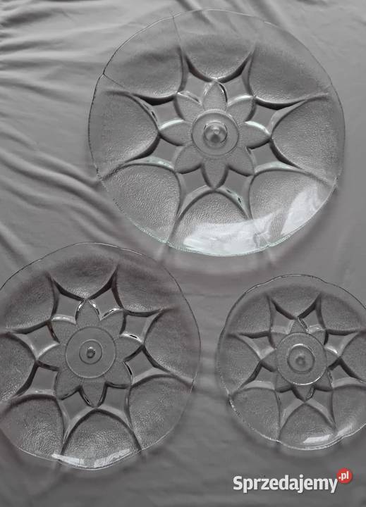 Komplet 3 talerzy z dziurką model Stella HSG Koźminek