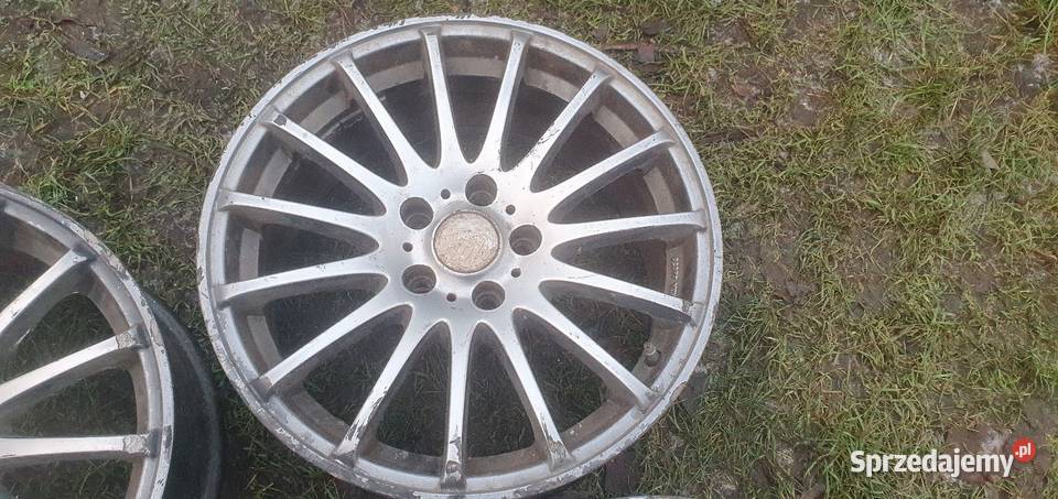 4x 17 5x112 ET 44 felgi aluminiowe WYSYŁKA wielkopolskie Pobiedziska