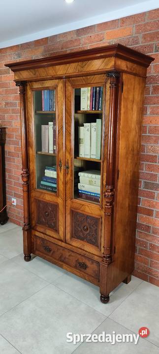 Ekskluzywna biblioteka witryna eklektyczna antyk Łagów