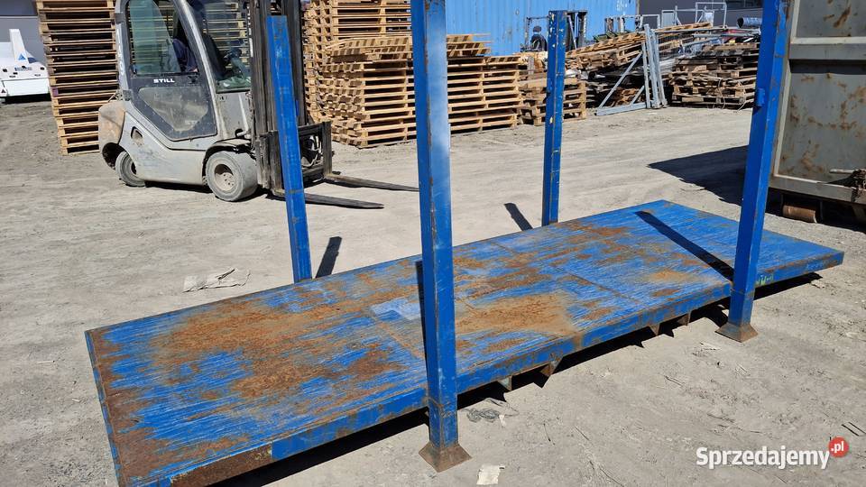 Mobilny regał sztaplowany ciężki