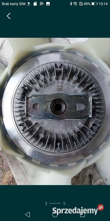 Wentylator chłodnicy Mercedes Sprinter 316 Lublin