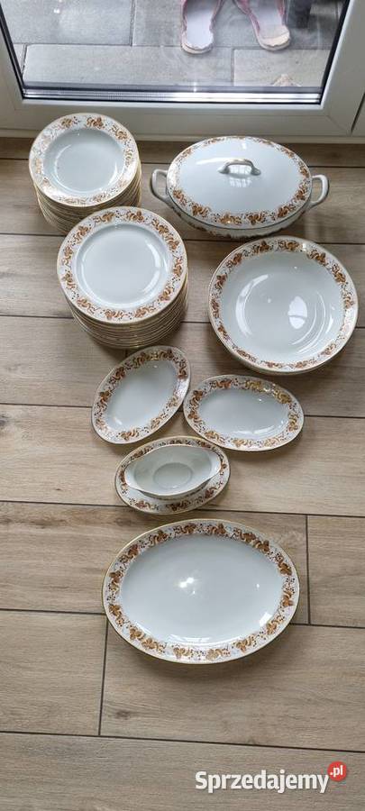 Serwis Obiadowy Porcelana Francuska Wola Podłężna