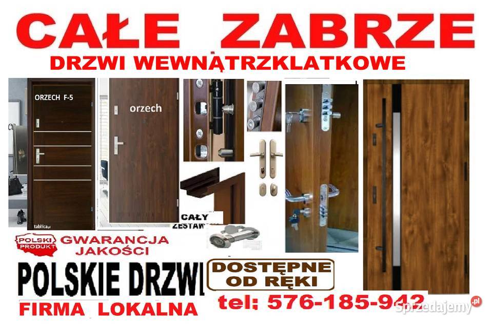 Drzwi z montażem zewnętrzne wejściowe akustyczne Zabrze